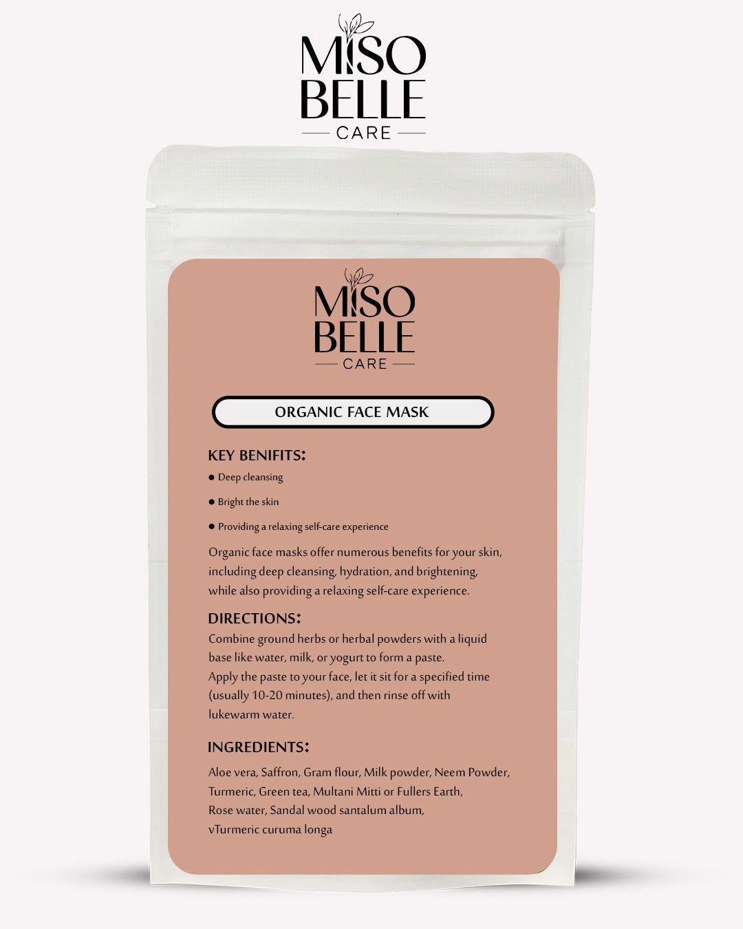 Bright Skin Face Mask